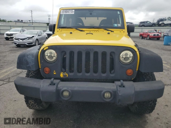 2009 Jeep Wrangler X с VIN 1J4FA24169L731334, выставлен на аукционе Copart как лот 61604715 с пробегом 207 807 миль миль и Чистый • Clean title. История ставок и продаж доступна на DreamBid. Изображение 5.