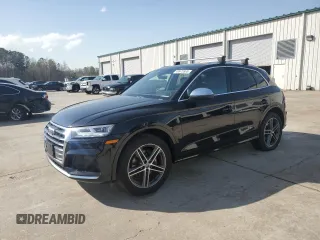 2020 Audi SQ5 Premium with VIN WA1A4AFY1L2004542, listed as a Copart auction lot 49973865 with 72,789 mi miles and Salvage Title. Bid and sale history available at carsss.com. Image 1.