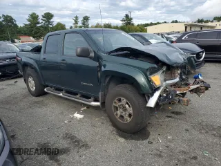 2005 GMC Canyon 1SF SLE Z71 with VIN 1GTDT136X58262521, listed as a Copart auction lot 73214044 with 0 mi miles and Salvage Title. Bid and sale history available at carsss.com. Image 4.