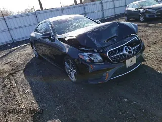 2018 Mercedes-Benz E 400 with VIN WDD1J6GB5JF025833, listed as a Copart auction lot 46628973 with 50,562 mi miles and . Bid and sale history available at DreamBid. Image 10.