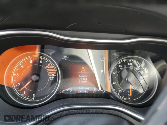 2021 Jeep Cherokee Latitude Lux with VIN 1C4PJLMXXMD224315, listed as a Copart auction lot 55253205 with 90,516 mi miles and Salvage title. Bid and sale history available at DreamBid. Image 9.