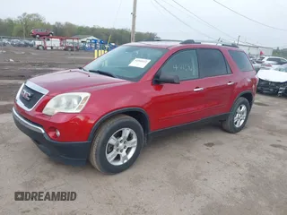 2012 GMC Acadia SL with VIN 1GKKRNEDXCJ195860, listed as a IAAI auction lot 42169232 with 175,720 mi miles. Bid and sale history available at carsss.com. Image 2.
