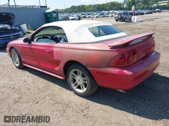 1996 Ford Mustang GT with VIN 1FALP45X1TF202228, listed as a IAAI auction lot 42618417 with 112,789 mi miles and . Bid and sale history available at DreamBid. Image 3.