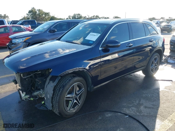 2020 Mercedes-Benz GLC with VIN W1N0G8DB2LF780664, listed as a IAAI auction lot 41099477 with 45,729 mi miles. Bid and sale history available at carsss.com. Image 18.