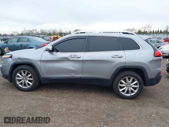 2014 Jeep Cherokee Limited z VIN 1C4PJMDB7EW197154, wystawiony jako IAAI lot #42079118 z przebiegiem 153 300 mil mil oraz . Historia ofert i sprzedaży dostępna na DreamBid. Obrazek 14.