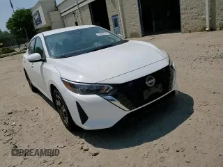 2024 Nissan Sentra SV with VIN 3N1AB8CV2RY390433, listed as a Copart auction lot 59626335 with 5,597 mi miles and Salvage title. Bid and sale history available at DreamBid. Image 13.