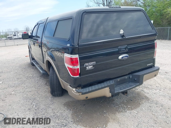 2012 Ford F-150 XL with VIN 1FTFW1EF9CFB00935, listed as a IAAI auction lot 42102973 with 274,018 mi miles. Bid and sale history available at carsss.com. Image 3.
