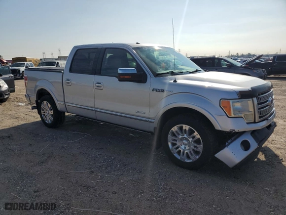 2011 Ford F-150 XLT with VIN 1FTFW1CT6BFA93708, listed as a Copart auction lot 86843944 with 149,362 mi miles and Salvage Title. Bid and sale history available at carsss.com. Image 4.