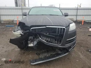 2011 Audi Q7 Premium Plus with VIN WA1LGAFE6BD002486, listed as a Copart auction lot 51846505 with 152,277 mi miles and Salvage title. Bid and sale history available at DreamBid. Image 5.