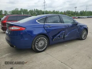 2016 Ford Fusion Titanium with VIN 3FA6P0D90GR232029, listed as a Copart auction lot 57096045 with 90,694 mi miles and Salvage title. Bid and sale history available at DreamBid. Image 3.