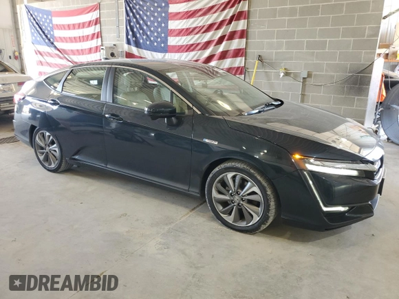 2018 Honda Clarity Plug-In Hybrid Touring with VIN JHMZC5F34JC019971, listed as a Copart auction lot 69590274 with 54,714 mi miles and Salvage Title. Bid and sale history available at carsss.com. Image 4.