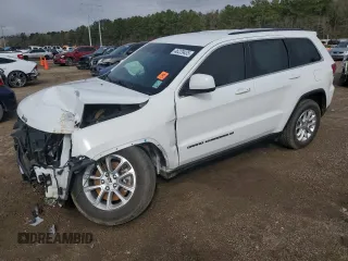 2022 Jeep Grand Cherokee WK Laredo E with VIN 1C4RJFAG0NC124987, listed as a Copart auction lot 46229435 with 43,786 mi miles and Salvage Title. Bid and sale history available at carsss.com. Image 1.