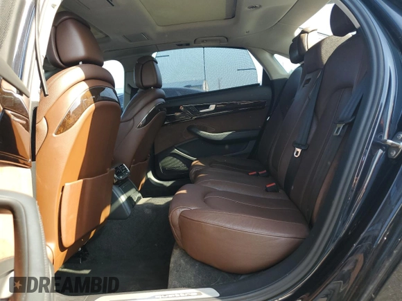 2015 Audi A8 4.0T с VIN WAU32AFDXFN035368, выставлен на аукционе Copart как лот 62078435 с пробегом Не указан миль и Чистый • Clean title. История ставок и продаж доступна на DreamBid. Изображение 10.