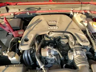 2021 Jeep Wrangler Unlimited Sahara с VIN 1C4HJXEGXMW532342, выставлен на аукционе Copart как лот 69466395 с пробегом 46 566 миль миль и Списание • Salvage title. История ставок и продаж доступна на DreamBid. Изображение 14.