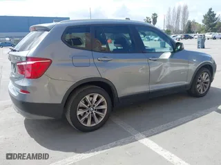 2013 BMW X3 xDrive28i with VIN 5UXWX9C59D0A17792, listed as a IAAI auction lot 41902533 with 63,104 mi miles. Bid and sale history available at carsss.com. Image 4.