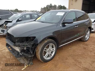 2017 Audi Q5 Premium with VIN WA1C2AFP5HA091896, listed as a IAAI auction lot 41553610 with 124,553 mi miles. Bid and sale history available at carsss.com. Image 2.