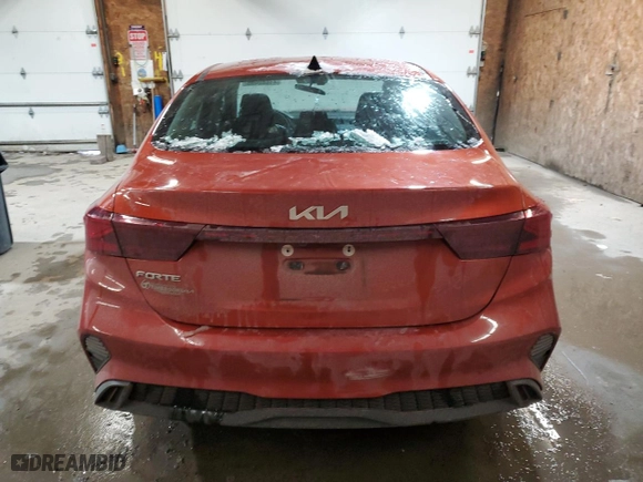 2023 Kia Forte LXS with VIN 3KPF24AD7PE691641, listed as a Copart auction lot 41682095 with 0 mi miles and Salvage Title. Bid and sale history available at carsss.com. Image 6.