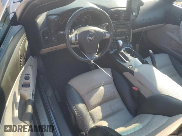 2011 Chevrolet Corvette Z16 Grand Sport 3LT with VIN 1G1YW2DW2B5106525, listed as a Copart auction lot 63460725 with 75,931 mi miles and Salvage title. Bid and sale history available at DreamBid. Image 8.