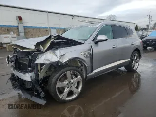 2024 Genesis GV80 z VIN KMUHCESC2RU183192, wystawiony jako Copart lot #52882755 z przebiegiem 14 316 mil mil oraz Szkody całkowita. Historia ofert i sprzedaży dostępna na DreamBid. Obrazek 1.