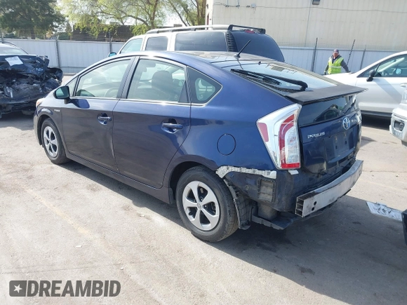 2015 Toyota Prius Four with VIN JTDKN3DU3F0421647, listed as a IAAI auction lot 41830343 with 223,297 mi miles. Bid and sale history available at carsss.com. Image 3.