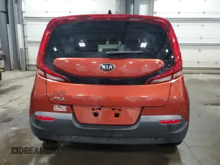 2021 Kia Soul S with VIN KNDJ23AU2M7759909, listed as a Copart auction lot 50730975 with 25,297 mi miles and Salvage Title. Bid and sale history available at DreamBid. Image 6.