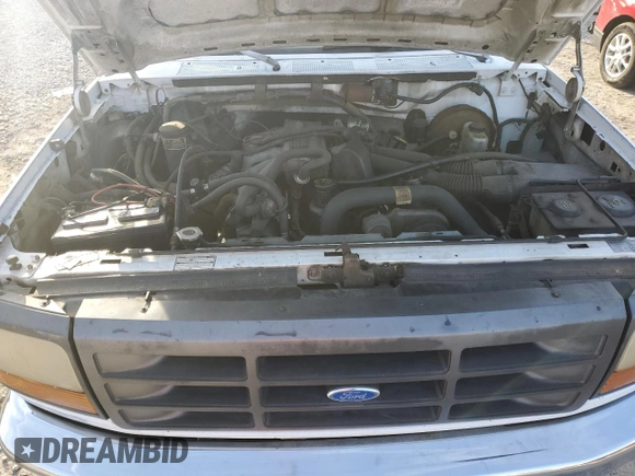 1993 Ford F-250 with VIN 1FTEF25Y6PNA82649, listed as a Copart auction lot 45395875 with 243,272 mi miles and Salvage Title. Bid and sale history available at carsss.com. Image 11.