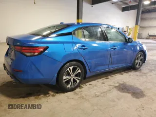 2021 Nissan Sentra SV z VIN 3N1AB8CV5MY232368, wystawiony jako Copart lot #53652085 z przebiegiem 75 849 mil mil oraz Czysty tytuł • Clean title. Historia ofert i sprzedaży dostępna na DreamBid. Obrazek 3.