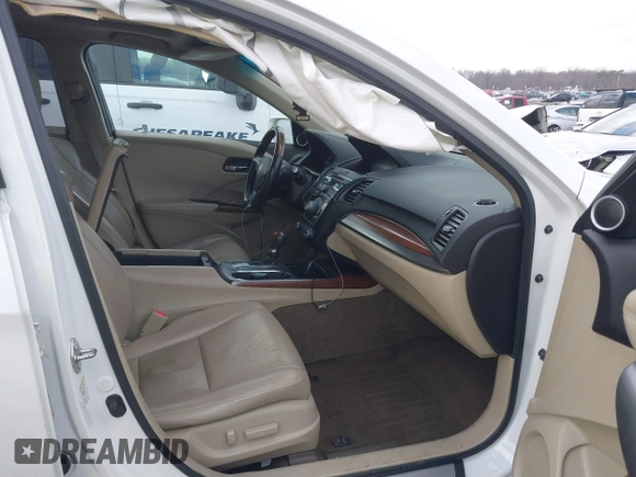 2015 Acura RDX Tech Pkg with VIN 5J8TB4H56FL000513, listed as a IAAI auction lot 41283811 with 167,324 mi miles. Bid and sale history available at carsss.com. Image 5.
