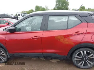 2018 Nissan Kicks S with VIN 3N1CP5CU7JL501916, listed as a IAAI auction lot 42287382 with 55,570 mi miles and . Bid and sale history available at DreamBid. Image 14.