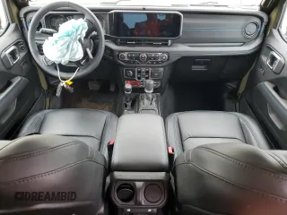 2025 Jeep Wrangler Rubicon with VIN 1C4RJXR61SW513701, listed as a Copart auction lot 59692735 with 4,778 mi miles and Salvage title. Bid and sale history available at DreamBid. Image 8.