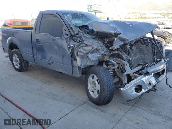 2013 Ford F-150 XL with VIN 1FTMF1EF1DKD97179, listed as a Copart auction lot 74531024 with Not Provided miles and Salvage Title. Bid and sale history available at DreamBid. Image 4.