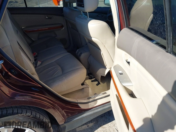2008 Lexus RX 350 with VIN JTJGK31U789850529, listed as a IAAI auction lot 41211567 with 202,855 mi miles and . Bid and sale history available at DreamBid. Image 8.