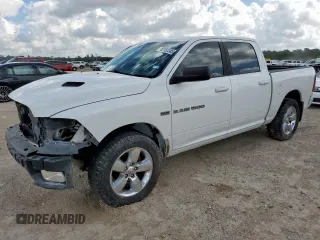 2012 Ram 1500 Sport with VIN 1C6RD7MT6CS288678, listed as a Copart auction lot 62650385 with 140,852 mi miles and Salvage title. Bid and sale history available at DreamBid. Image 1.