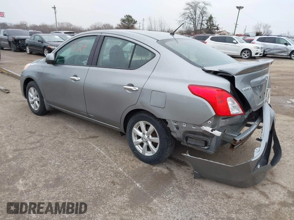 2014 Nissan Versa SV with VIN 3N1CN7AP0EL829246, listed as a IAAI auction lot 41351527 with 96,607 mi miles. Bid and sale history available at carsss.com. Image 3.