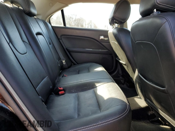 2012 Ford Fusion SEL with VIN 3FAHP0JG3CR366653, listed as a Copart auction lot 53535175 with 105,910 mi miles and Salvage Title. Bid and sale history available at carsss.com. Image 10.