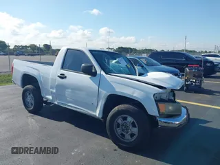 2006 GMC Canyon SL z VIN 1GTCS148368186351, wystawiony jako IAAI lot #42295924 z przebiegiem 176 402 mil mil oraz . Historia ofert i sprzedaży dostępna na DreamBid. Obrazek 1.