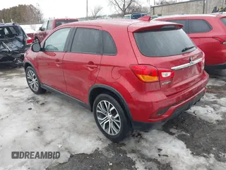 2018 Mitsubishi Outlander Sport ES 2.0 with VIN JA4AR3AU8JZ013101, listed as a IAAI auction lot 41668503 with 107,259 mi miles. Bid and sale history available at carsss.com. Image 3.