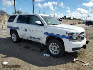 2019 Chevrolet Tahoe Commercial with VIN 1GNLCDEC9KR222928, listed as a Copart auction lot 44903545 with 48,001 mi miles and Clean Title. Bid and sale history available at carsss.com. Image 4.