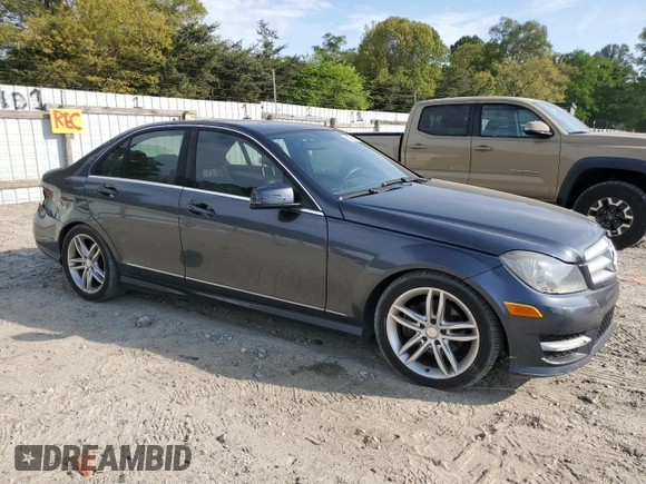 2013 Mercedes-Benz C 250 Sport with VIN WDDGF4HB7DG023661, listed as a Copart auction lot 55589635 with 122,889 mi miles and Clean Title. Bid and sale history available at carsss.com. Image 4.