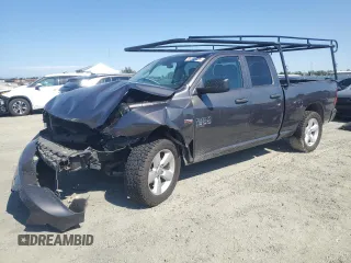 2021 Ram 1500 Tradesman with VIN 1C6RR7FT2MS572700, listed as a Copart auction lot 65382725 with 87,810 mi miles and Clean title. Bid and sale history available at DreamBid. Image 1.