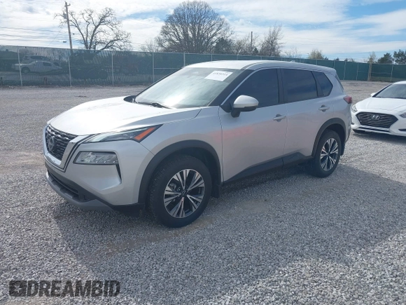 2023 Nissan Rogue SV with VIN JN8BT3BB8PW459398, listed as a IAAI auction lot 41830314 with 20,867 mi miles. Bid and sale history available at carsss.com. Image 21.
