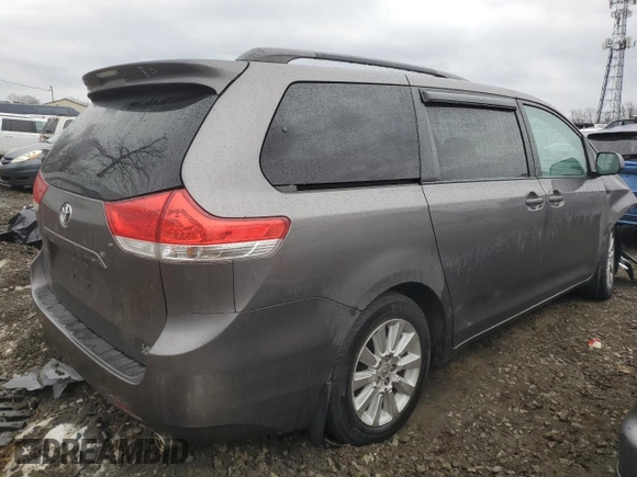 2013 Toyota Sienna LE with VIN 5TDJK3DC9DS060009, listed as a Copart auction lot 43040645 with 171,369 mi miles and Salvage Title. Bid and sale history available at carsss.com. Image 3.