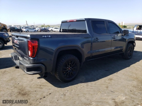 2020 GMC Sierra 1500 Elevation with VIN 3GTP9CEK6LG423083, listed as a Copart auction lot 70430454 with 99,888 mi miles and Salvage Title. Bid and sale history available at carsss.com. Image 3.