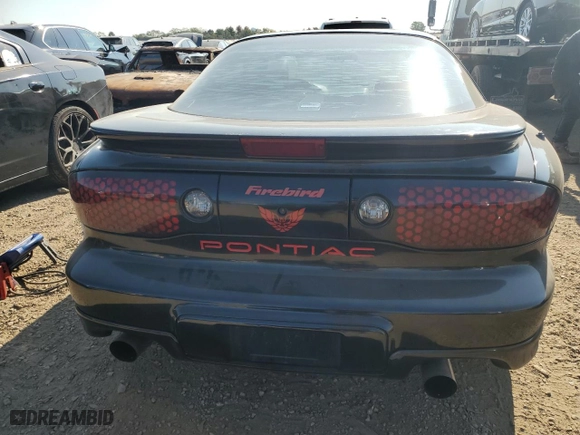 2001 Pontiac Firebird with VIN 2G2FS22K512146722, listed as a Copart auction lot 71178444 with 171,387 mi miles and Salvage Title. Bid and sale history available at carsss.com. Image 6.