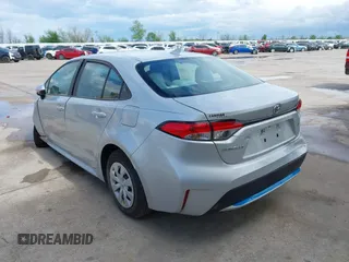 2020 Toyota Corolla L with VIN 5YFDPRAE3LP005764, listed as a IAAI auction lot 36486193 with 53,048 mi miles. Bid and sale history available at carsss.com. Image 3.
