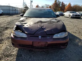 2002 Chevrolet Monte Carlo SS with VIN 2G1WX15K929192493, listed as a Copart auction lot 76564434 with 114,352 mi miles and Salvage Title. Bid and sale history available at carsss.com. Image 5.