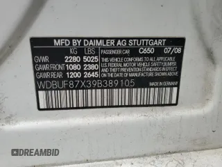 2009 Mercedes-Benz E 350 Luxury z VIN WDBUF87X39B389105, wystawiony jako Copart lot #55682145 z przebiegiem 163 627 mil mil oraz Czysty tytuł • Clean title. Historia ofert i sprzedaży dostępna na DreamBid. Obrazek 12.
