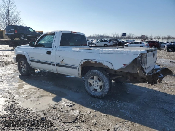 2006 Chevrolet Silverado 1500 Work Truck with VIN 3GCEK14Z56G155565, listed as a Copart auction lot 45346085 with 257,005 mi miles and Salvage Title. Bid and sale history available at carsss.com. Image 2.