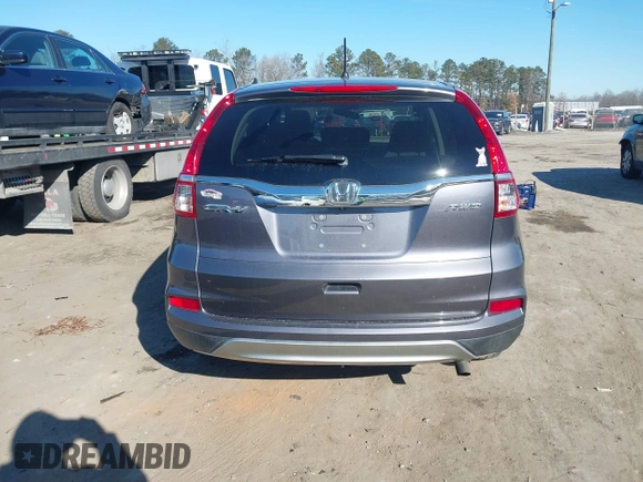 2016 Honda CR-V EX with VIN 5J6RM4H58GL095297, listed as a IAAI auction lot 41386994 with 154,595 mi miles and . Bid and sale history available at DreamBid. Image 16.