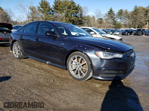 2018 Audi A6 Premium with VIN WAUF8AFC9JN093032, listed as a Copart auction lot 46118955 with 55,713 mi miles and Salvage Title. Bid and sale history available at carsss.com. Image 4.